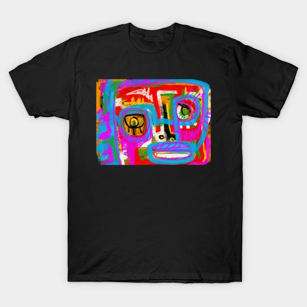 face T-Shirt by Angel Rivas